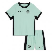 Camiseta Chelsea Tercera Equipación Replica 2023-24 para niños mangas cortas (+ Pantalones cortos)